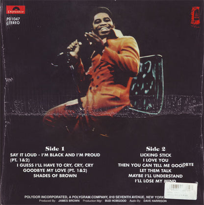 James Brown : Say It Loud (I'm Black And I'm Proud) (LP, Album, RE)