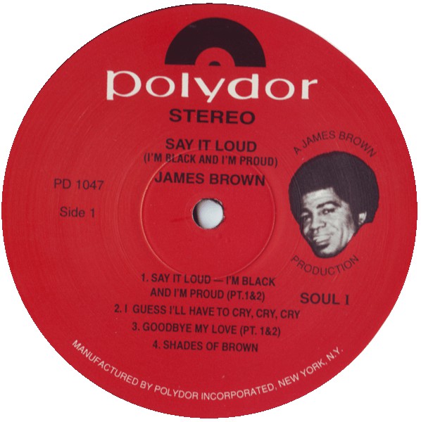 James Brown : Say It Loud (I'm Black And I'm Proud) (LP, Album, RE)