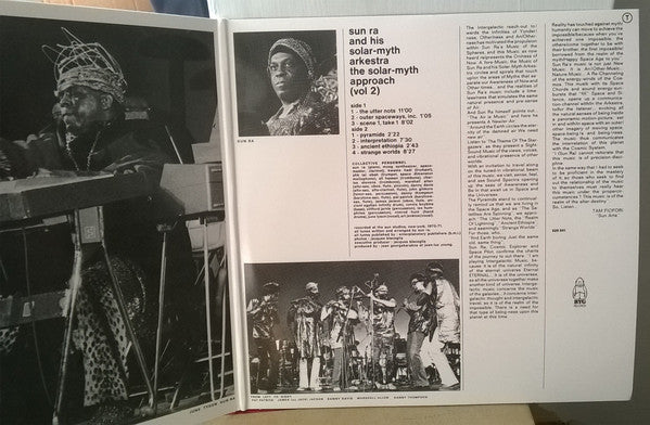 The Sun Ra Arkestra : The Solar Myth Approach, Vol. 2 (LP, Album, RE, Gat)