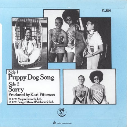 Althea & Donna : Puppy Dog Song (7", Single)