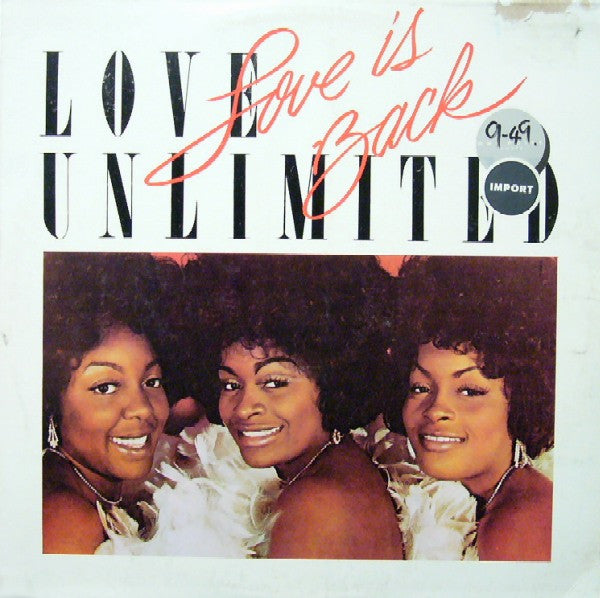 Love Unlimited : Love Is Back (LP, Album)