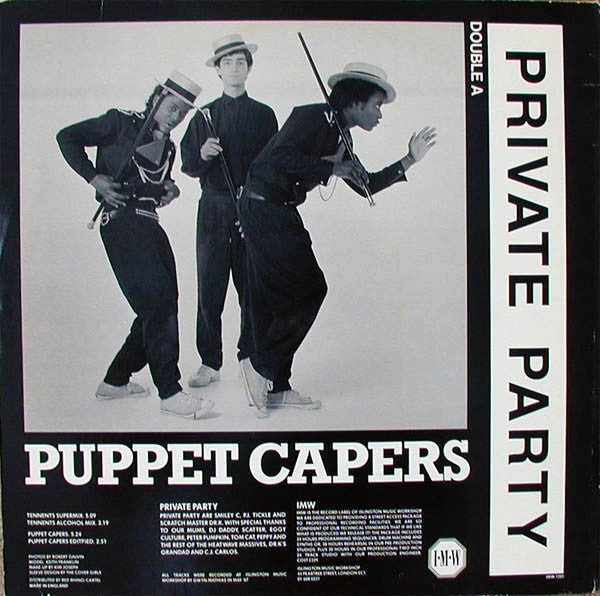 Private Party : Tennents / Puppet Capers (12")