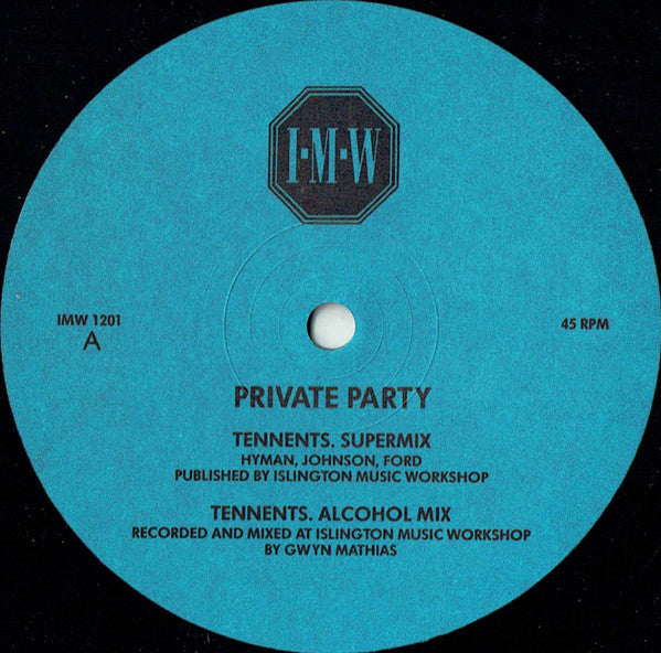 Private Party : Tennents / Puppet Capers (12")