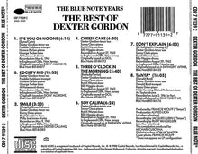 Dexter Gordon : The Best Of Dexter Gordon (CD, Comp)