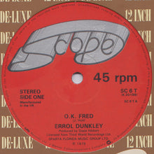 Errol Dunkley : O.K. Fred (12")