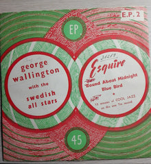 George Wallington With The Swedish All Stars : 'Round About Midnight / Blue Bird (7", EP)