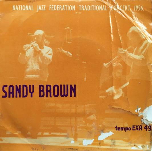 Sandy Brown's Jazz Band : Black Six Blues (7", EP)