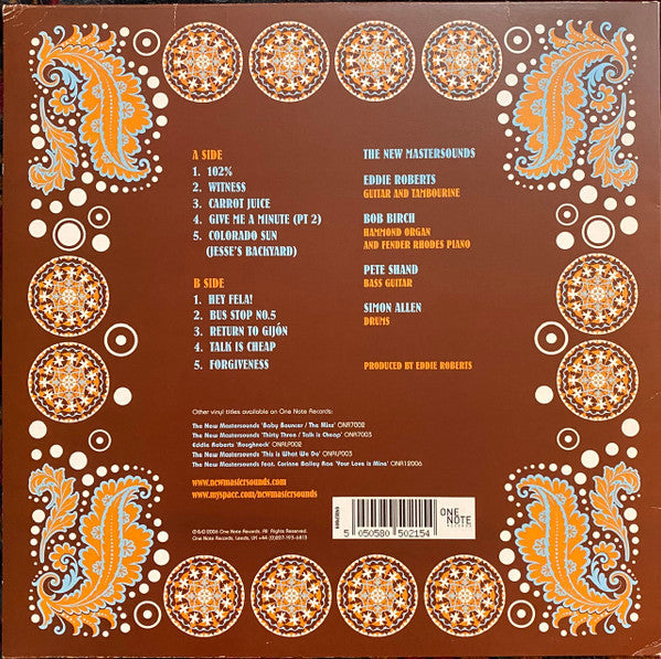 The New Mastersounds : 102% (LP, Album)