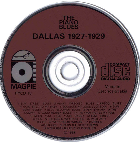 Various : Dallas 1927-1929 (CD, Comp)