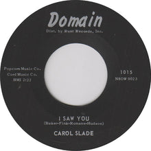 Carol Slade : I Wanna Know Right Now (7", Single)