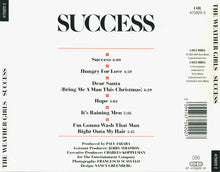 The Weather Girls : Success (CD, Album, RE)