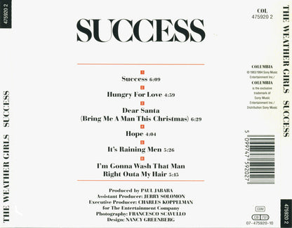 The Weather Girls : Success (CD, Album, RE)