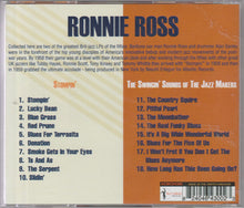 Ronnie Ross : Stompin' With The Ronnie Ross Quintet/The Swingin' Sounds Of The Jazz Makers (CD, Album, Comp, RE)