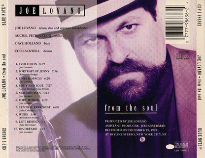 Joe Lovano : From The Soul (CD, Album)