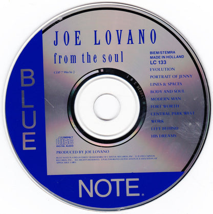 Joe Lovano : From The Soul (CD, Album)