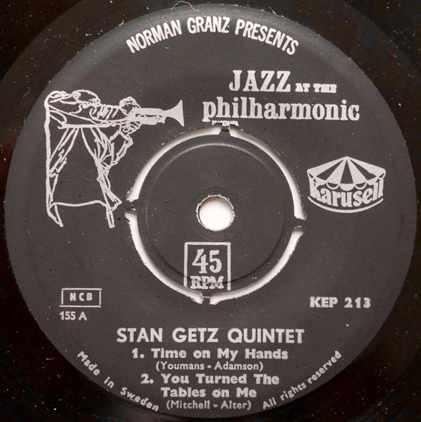 Stan Getz Quintet : The Stan Getz Quintet (7", EP)