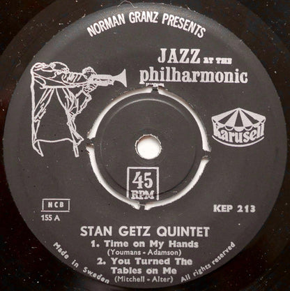 Stan Getz Quintet : The Stan Getz Quintet (7", EP)