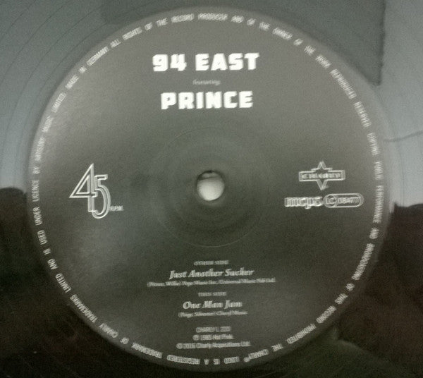 94 East Featuring Prince : Just Another Sucker / One Man Jam (12", Ltd, RE, RM)