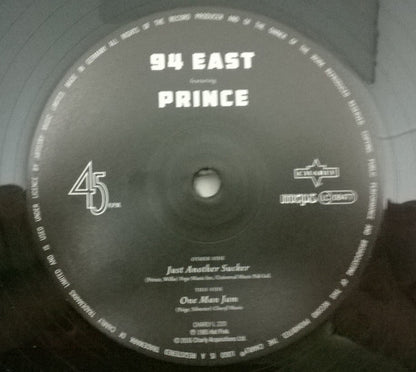 94 East Featuring Prince : Just Another Sucker / One Man Jam (12", Ltd, RE, RM)