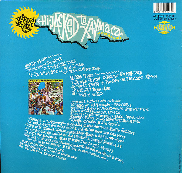 Mad Professor : Dub Me Crazy Part 11: Hi-Jacked To Xaymaca (Jamaica) (LP, Album)