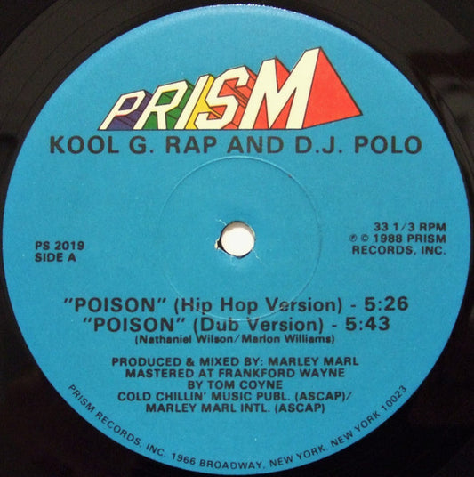 Kool G Rap & D.J. Polo : Poison (12", Com)