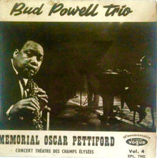 The Bud Powell Trio : Memorial Oscar Pettiford (7", EP, Mono)