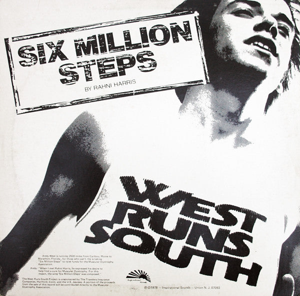 Rahni Harris & F.L.O.* : Six Million Steps (West Runs South) (12")