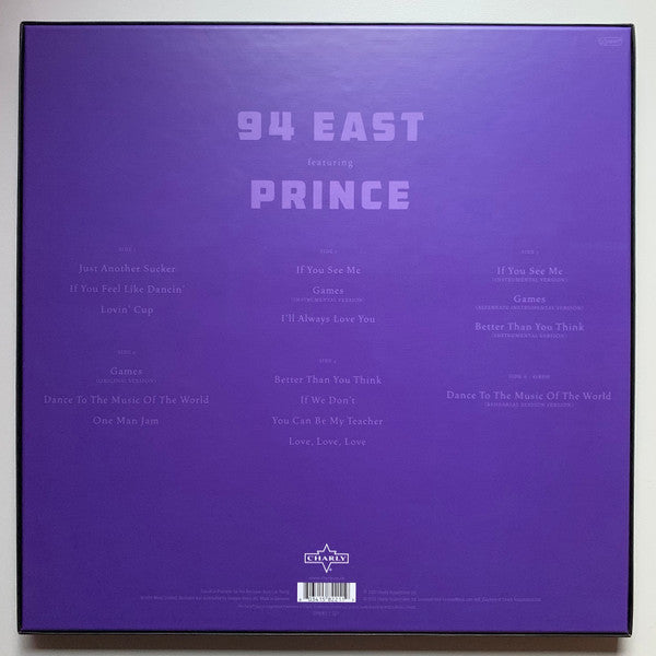 94 East Featuring Prince : 94 East Featuring Prince (3xLP, Album, RE, RM, 180 + Box, Ltd)