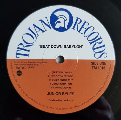 Junior Byles : Beat Down Babylon (LP, Album, RE)