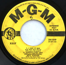 Billy Eckstine With The Pied Pipers Orchestra : I Let A Song Go Out Of My Heart (2x7", Album, EP)