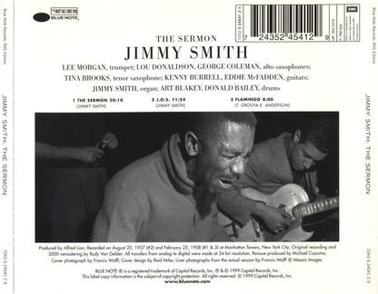 Jimmy Smith : The Sermon! (CD, Album, RE, RM)