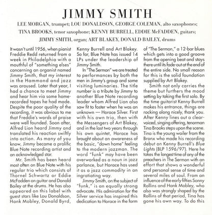 Jimmy Smith : The Sermon! (CD, Album, RE, RM)