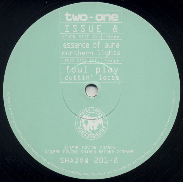 Essence Of Aura / Foul Play : Two On One Issue 8 (12")