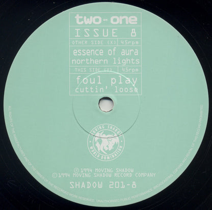 Essence Of Aura / Foul Play : Two On One Issue 8 (12")
