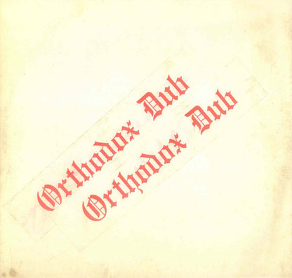 Errol Brown (2) : Orthodox Dub (LP, Album, RE)