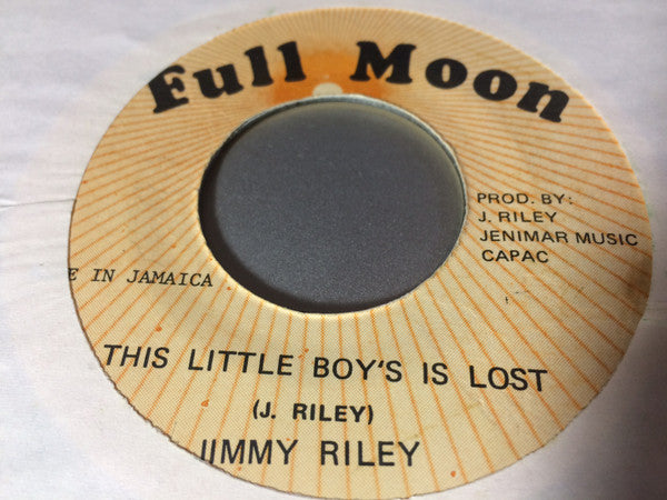 Jimmy Riley : This Little Boy Is Lost (7")