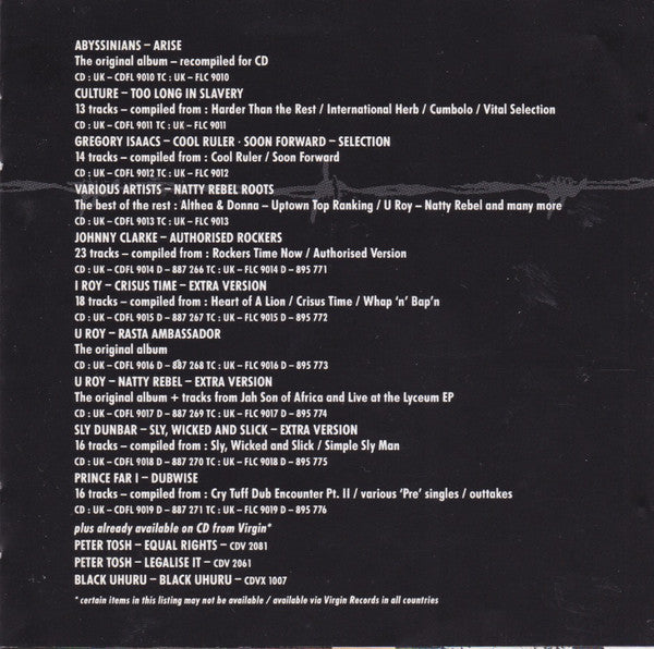 U Roy* : Rasta Ambassador (CD, Album, RE, RM)
