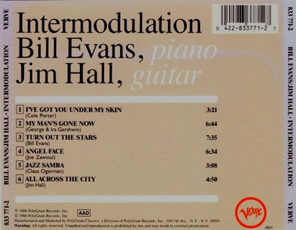 Bill Evans / Jim Hall : Intermodulation (CD, Album, RE)