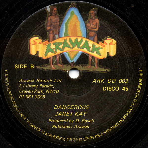 Janet Kay : Silly Games (12")