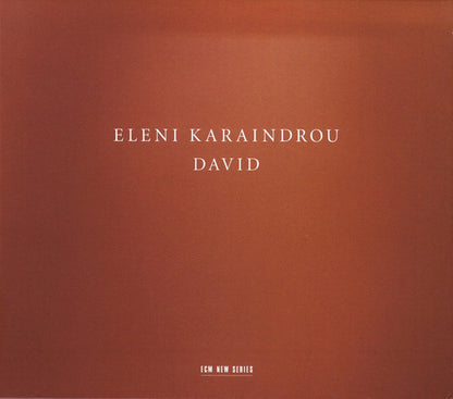 Eleni Karaindrou : David (CD, Album, O-C)
