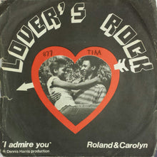 Carolyn & Roland / Girl Wonder : I Admire You (7")