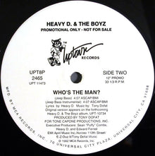 Heavy D. & The Boyz : Who's The Man? (12", Single, Promo)