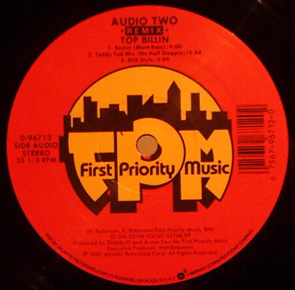 Audio Two : Top Billin (Remixes) (12")