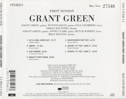 Grant Green : First Session (CD, Album, Ltd, RM)