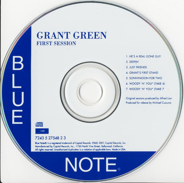 Grant Green : First Session (CD, Album, Ltd, RM)