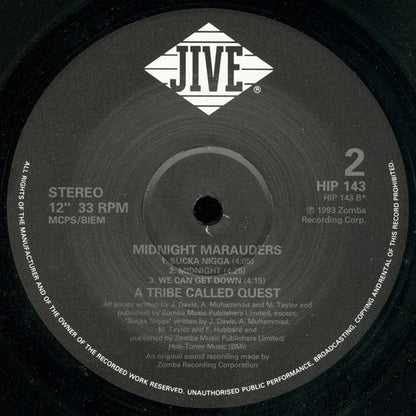 A Tribe Called Quest : Midnight Marauders (2xLP, Album)