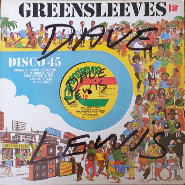 Michigan & Smiley / Barrington Levy : The Ghetto Man / Come On (12")