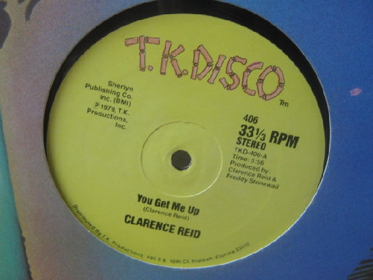 Clarence Reid : You Get Me Up (12")