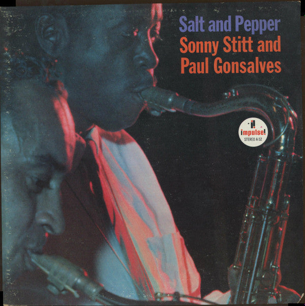 Sonny Stitt And Paul Gonsalves : Salt And Pepper (LP, Album, RE, Gat)