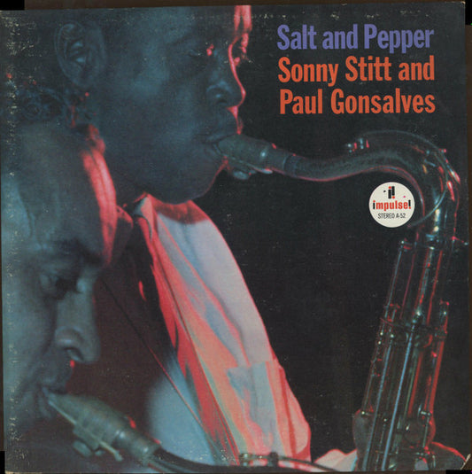 Sonny Stitt And Paul Gonsalves : Salt And Pepper (LP, Album, RE, Gat)